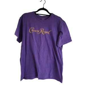 Crown Royal Purple Short Sleeved Tee Mens size XL